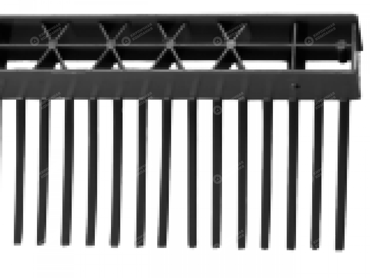 Аэроэлемент свеса MAGE черный