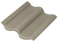 Цементно-песчаная черепица Sea Wave серый 