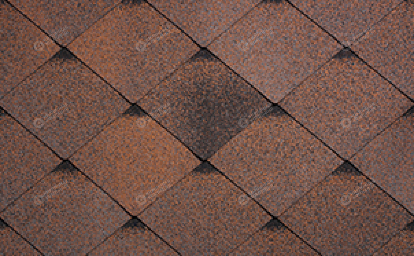 Гибкая черепица рядовая RUFLEX Briss Янтарь