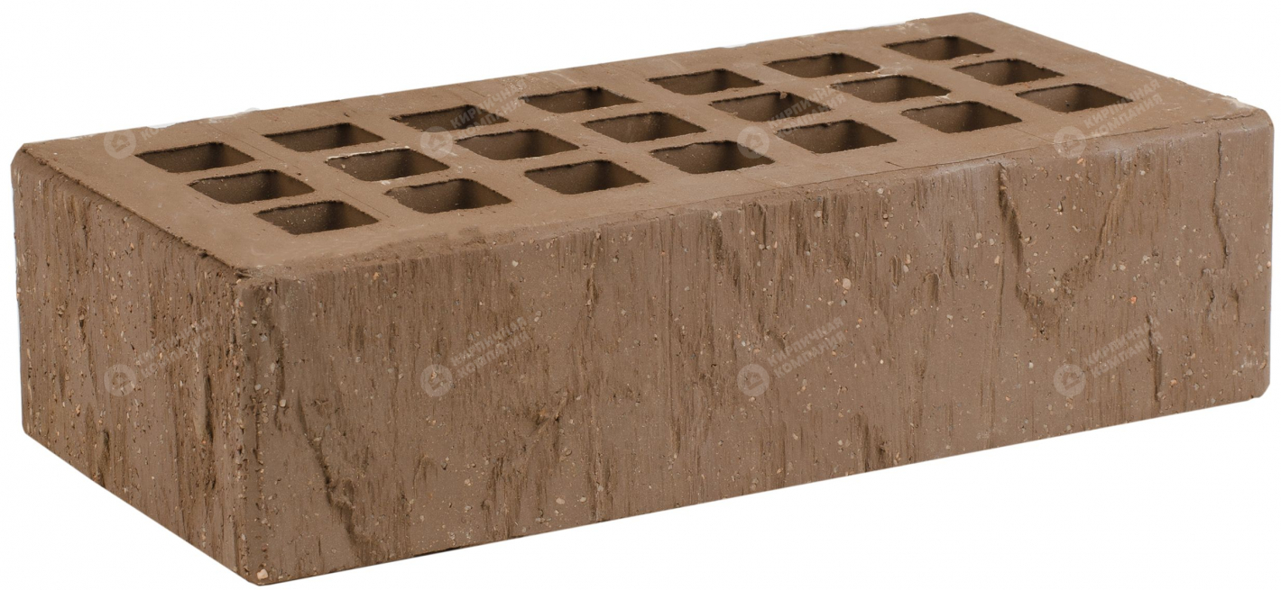 Тёмно-коричневый Торкретированный Скала 1НФ пустотелый