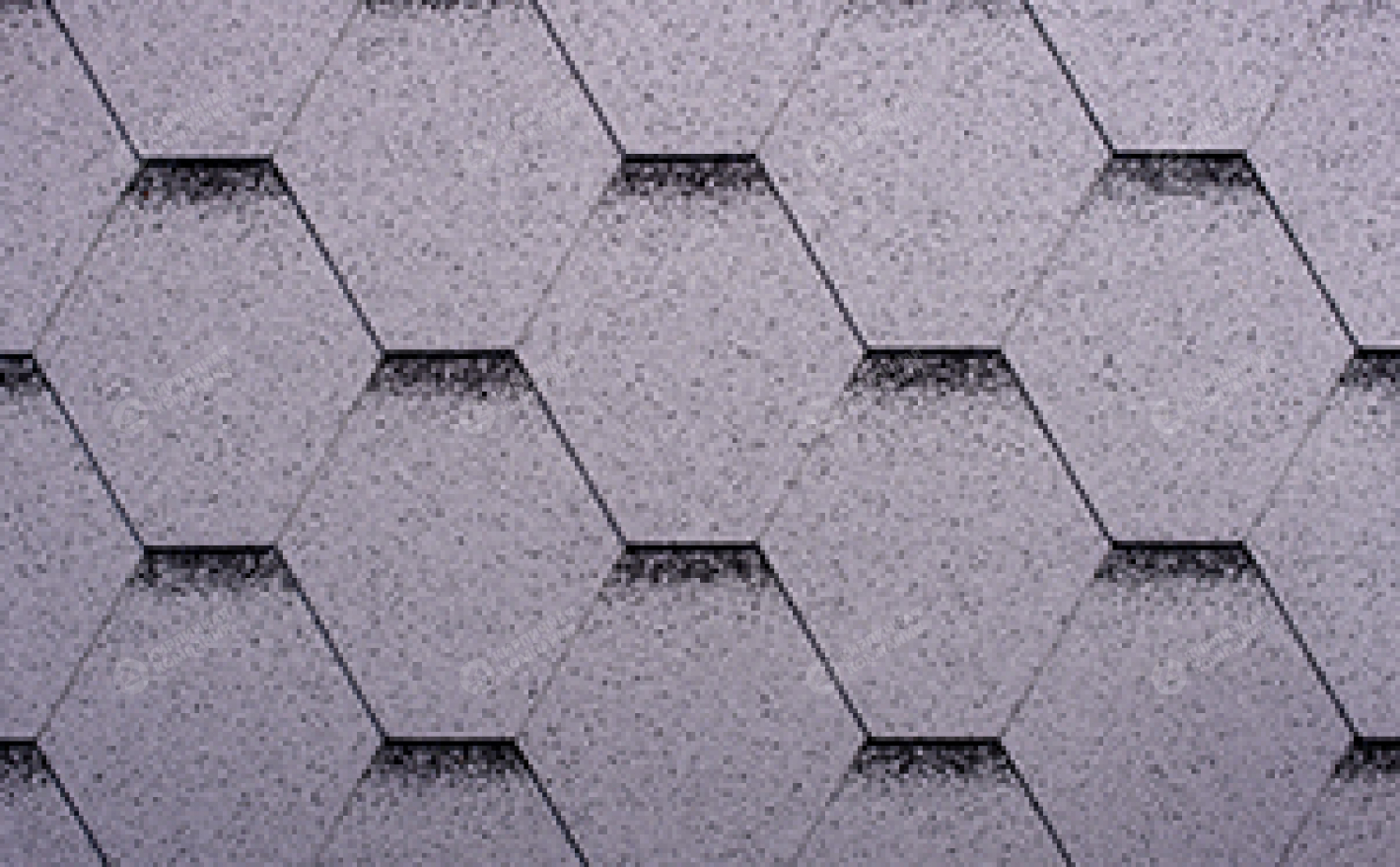 Гибкая черепица рядовая RUFLEX Sota Иней