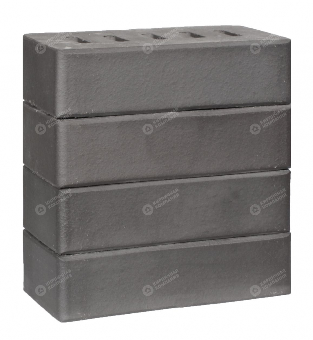 !!! Кирпич лицевой полнотелый графитовый