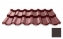 Металлочерепица Ruukki Finnera цвет Ral8019 серо-коричневый 1140*660 мм