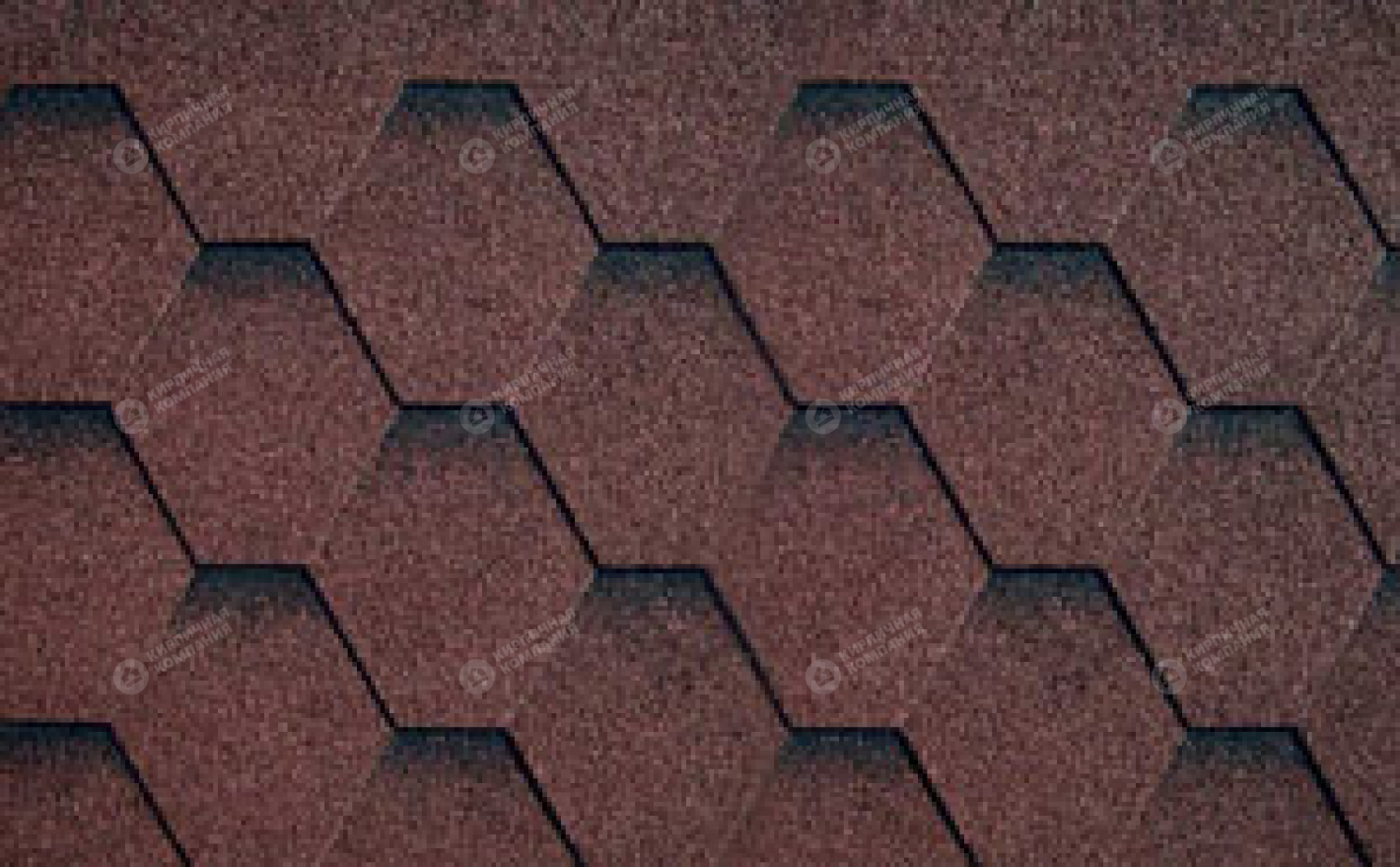 Гибкая черепица рядовая KATEPAL кора дерева