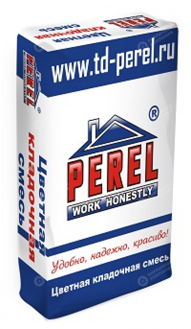 Цветная кладочная смесь Perel VL шоколадный, 50 кг