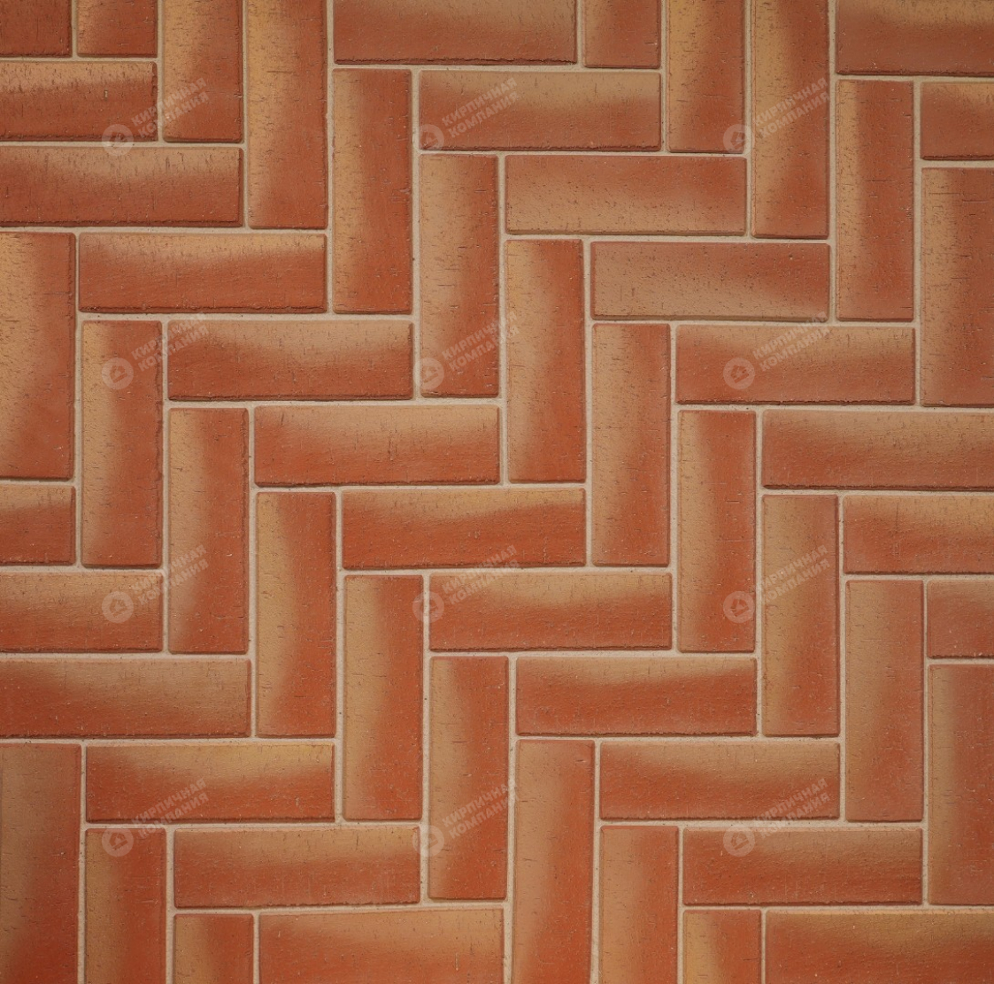 Клинкер тротуарный "Канны" золото лонг