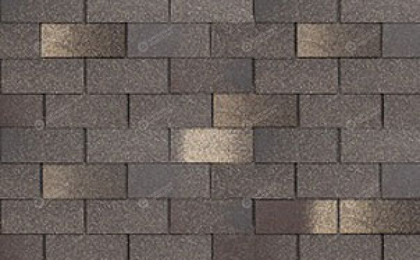 Гибкая черепица Шинглас серия Классик Фламенко цвет Аргон