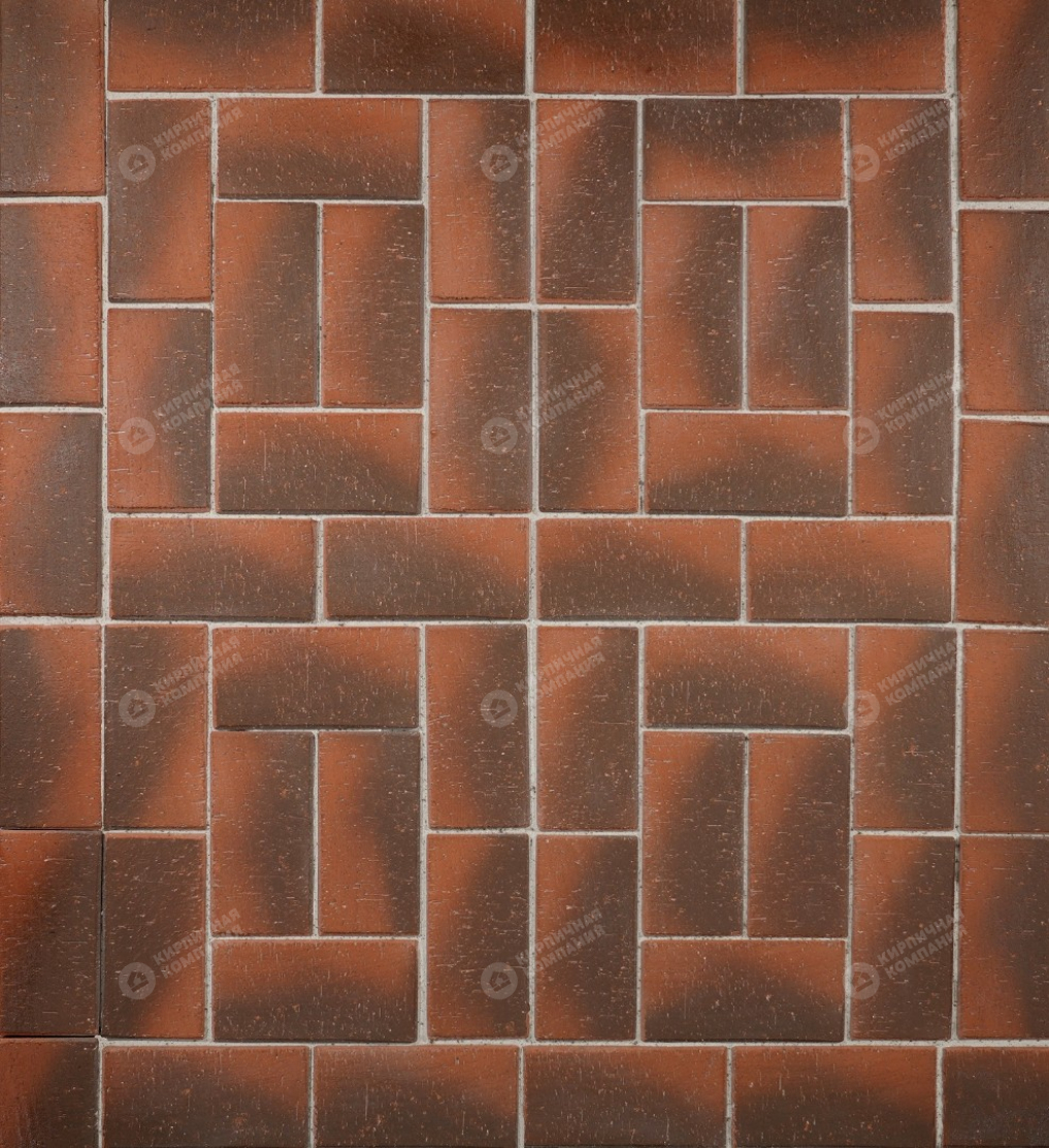 Клинкер тротуарный "Оксфорд" умбра классик 0,51 NF