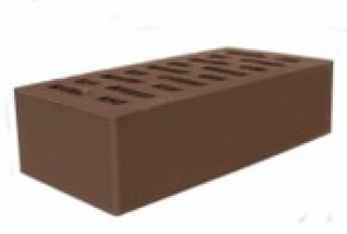 Кирпич облицовочный одинарный шоколад Гладкий  (1НФ) Арск