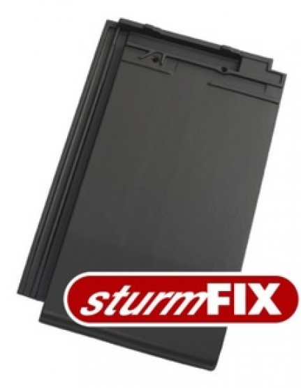 Керамическая черепица Actua 10 Black Matt Engobe